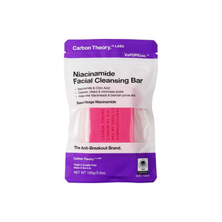 Carbon theory Niacinamide Facial Cleansing Bar - Facial Cleansing Soap - 100.0g