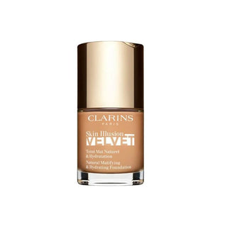 Clarins Skin Illusion Velvet Natural -meikkivoide, joka jättää mattapintaisen ja kosteuttavan lopputuloksen 108.5W Anacardi 30 ml