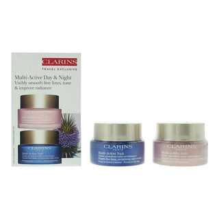 Clarins Conjunto multi-ativo dia e noite - 50 ml