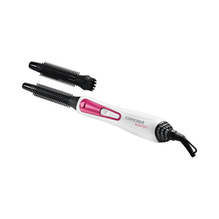 Concept Vacker Kf1310 Hårtork Locktång Vit + Rosa 1 st