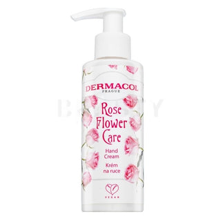 Dermacol Hand cream with pump Růže Flower Care (Hand cream) 150 ml