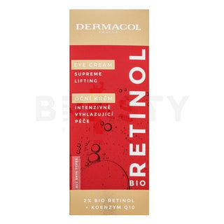Dermacol Crème contour des yeux au rétinol bio - 15 ml