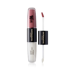 Dermacol 16H Colour Rossetto E Lucidalabbra Lunga Tenuta Colore 39 2x4 ml — Rossetto