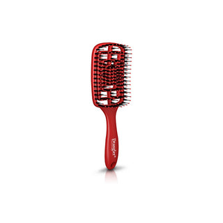 Dtangler Dry Blow, Glow And Go Square -kuivausharja, tulipunainen