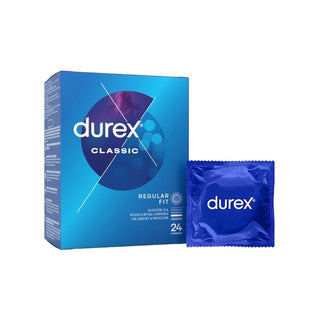 Durex קונדומים קלאסיים 24 יחידות
