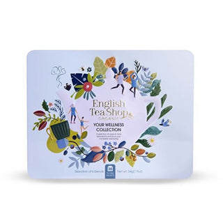English Tea Shop Set Wellness Blue BIO Latta 36 Sacchetti — Tè