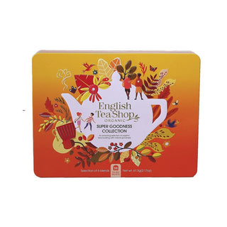 English Tea Shop Set regalo Super Goodness arancione BIO 36 sacchetti — Tè