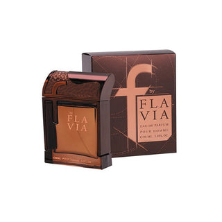 Flavia F Przez Flavia Brązowy dla mężczyzn - EDP - Pojemność: 90 ml