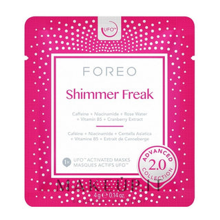 Foreo Mască iluminatoare Ufo™ Shimmer Freak împotriva cearcănelor, 6 bucăți