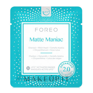Foreo Mască de curățare facială Ufo™ Matte Maniac, 6 bucăți
