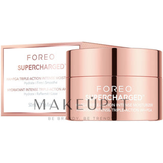 FOREO SUPERCHARGED Cremă hidratantă și emolientă intensă cu acțiune triplă 50 ml