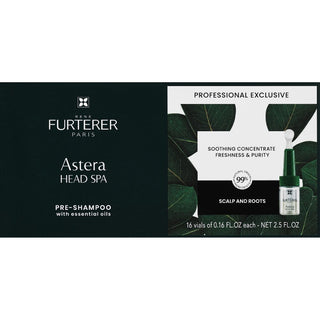 RenY furterer Tratamiento pre-champú para calmar el cuero cabelludo Astera Head Spa 16 x 5,5 ml