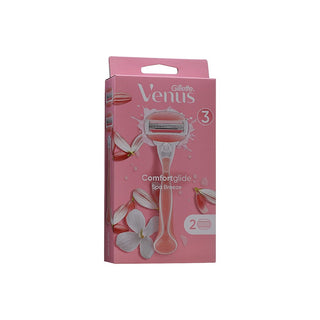 Gillette Venus Comfort Glide Spa Breeze - Razor + 2 Replacement Heads