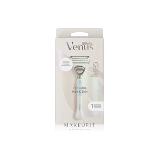 Gillette Aparador de pelos pubianos Venus com cabeça intercambiável