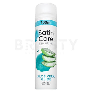 Gillette Gel na holení Satin Care Aloe Vera pro ženy 200ml