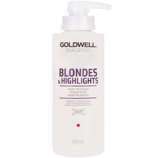 Tratamiento Goldwell Dualsenses Rubios y Mechas 60 segundos 500 ml