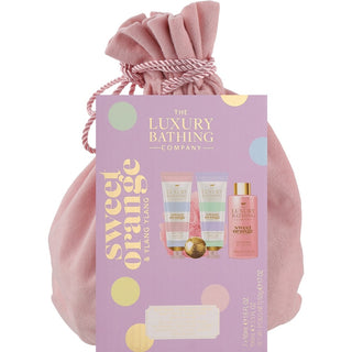 Grace Cole Set da Bagno Arancia e Ylang Ylang con Borsa — Set Corpo