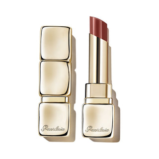 Guerlain Rouge à lèvres brillant Kisskiss Shine Bloom, couleur 521 Kiss Dire 3,5 G