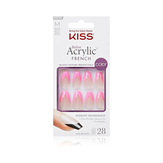 ImPRESS Salon Acrilico French Color adesivi 28 pezzi — Unghie adesive