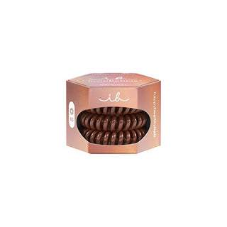 Invisibobble Alkuperäiset Premium-hiuslenkit Pretzel Ruskea 3 kpl