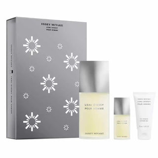 Issey Miyake D'issey Homme Eau De Toilette 125ml Gel Douche 50ml Eau Toilette 15ml
