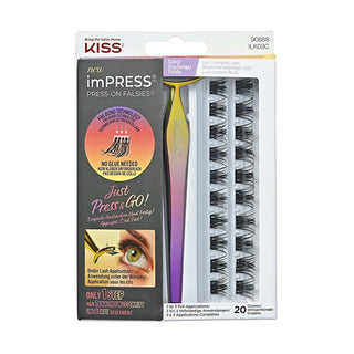Kiss my face Kit ImPRESS Press on Falsies 03 ciglia — Ciglia finte