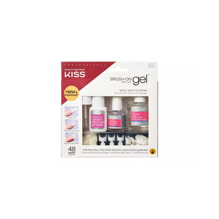 Kiss my face Kit per unghie in gel Brush-On — Kit unghie in gel
