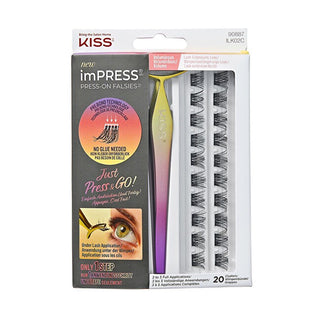 Kiss my face Kit ImPRESS Press on Falsies 02 ciglia — Ciglia finte