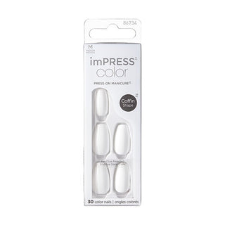 Kiss my face ImPRESS Color MC Frosting Unghie 30 pezzi — Unghie artificiali