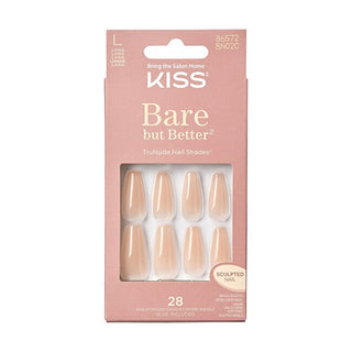 Kiss My Face Bare but Better Nude Drama 28 pz — Unghie Finte