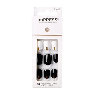 Kiss my face ImPRESS Nails Midnight Drive 30 pezzi — Unghie artificiali