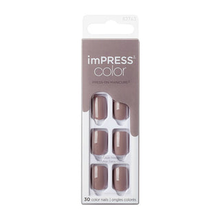 Kiss my face ImPRESS Color Taupe Prize Unghie 30 pezzi — Unghie artificiali