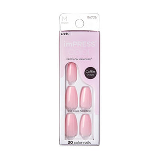 Kiss my face ImPRESS Color MC Pink Dream Unghie 30 pezzi — Unghie artificiali