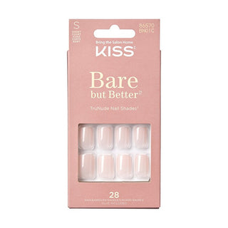Kiss my face Bare-But-Better Nudies Unghie Artificiali 28 pezzi — Unghie Artificiali
