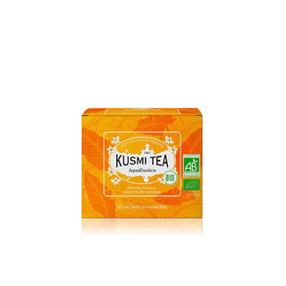 Kusmi Tea Aqua Exotica BIO 20 sacchetti 40 g — Tè in Mussola