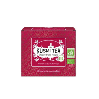 Kusmi Tea Quattro Frutti Rossi BIO 20 Sacchetti 40 g — Tè
