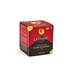 Lavivant Estratto di Ginseng Rosso Coreano Sei Anni 30 g — Integratore