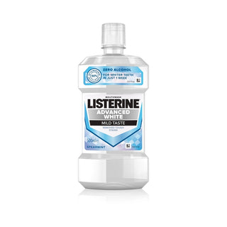 Listerine Advanced White Collutorio Gusto Delicato 500 ml — Collutorio