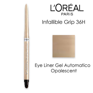 Delineador de ojos automático L'Oréal Infaillible Gel Grip 10 Opalescente