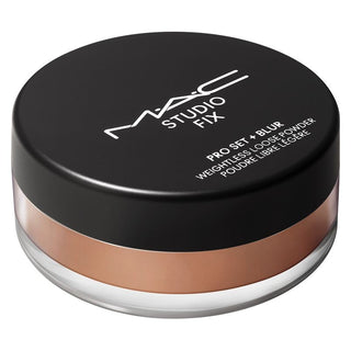 Zestaw Mac Studio Fix Pro + Blur Weightless Powder Deep Dark (6,5 G)