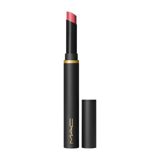 MAC Cosmetics 粉末 Kiss 丝绒模糊纤细哑光保湿唇膏，持久留香，2克