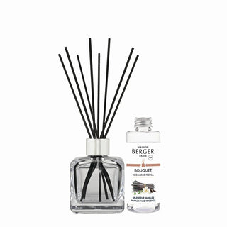 Maison berger paris Cube Aroma Diffuser Gavesæt + Fantastisk Vaniljefyld 100ml