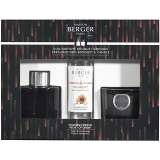 Maison berger paris Variation Black Velvet of Orient 香薰机礼品套装 90 毫升 + 蜡烛 80 克