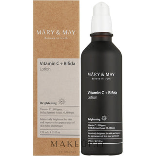 Mary & may Vitamin C + Bifida Lotion - 120 ml