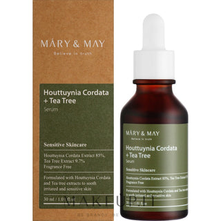 Mary & may Houttuynia Cordata + Teebaum - Serum für Problemhaut - 30 ml