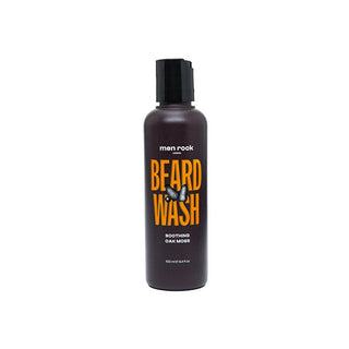 Men Rock Beard Wash Lenitivo Muschio di Quercia 100 ml — Sapone barba