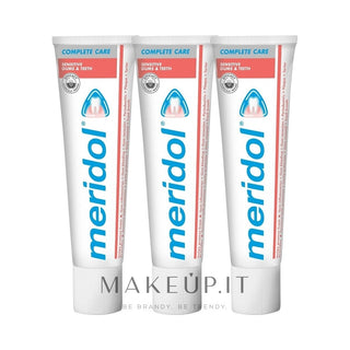 Meridol 컴플리트 케어 민감성 및 잇몸 & 치아 민감성 치약 3팩 75ml 3개입