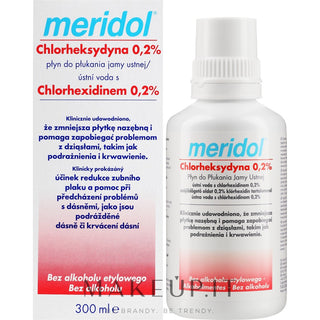 Meridol 클로르헥시딘 300ml 구강청결제