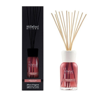 Millefiori milano Diffusore Ambra & Rosa 500 ml — Diffusore di aromi