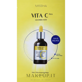 Missha Vitamin C Plus Aufhellende Gesichtsmaske im Taschentuch mit Vitamin C 27 g